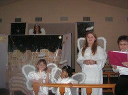 Angels in pageant
